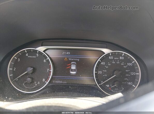 1N4BL4BV4KC139460 2019 NISSAN ALTIMA Gray Vista de los asientos traseros