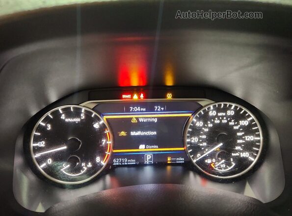1N4BL4BV4LC151738 2020 NISSAN ALTIMA Gray ხელსაწყოთა პანელის ხედი