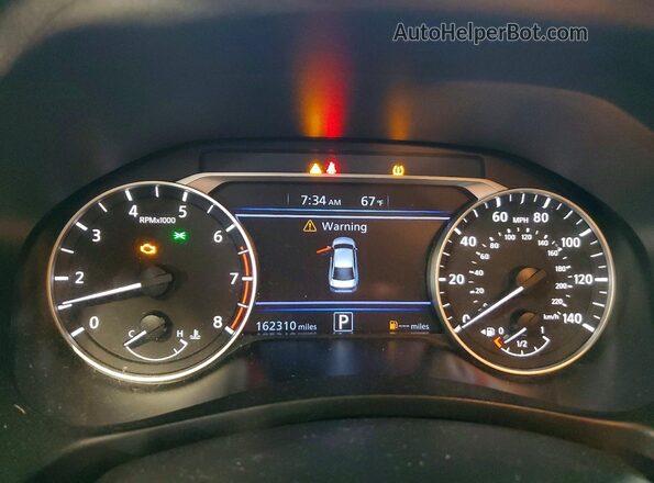 1N4BL4BV4LC215129 2020 NISSAN ALTIMA Серый Вид щитка приборов