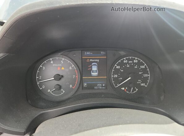 1N4BL4BV4NN310667 2022 NISSAN ALTIMA Gray Instrument cluster view
