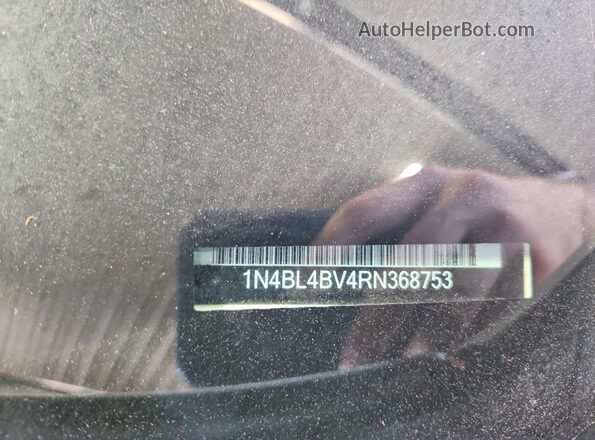 1N4BL4BV4RN368753 2024 NISSAN ALTIMA White Вид наклейки з VIN-кодом