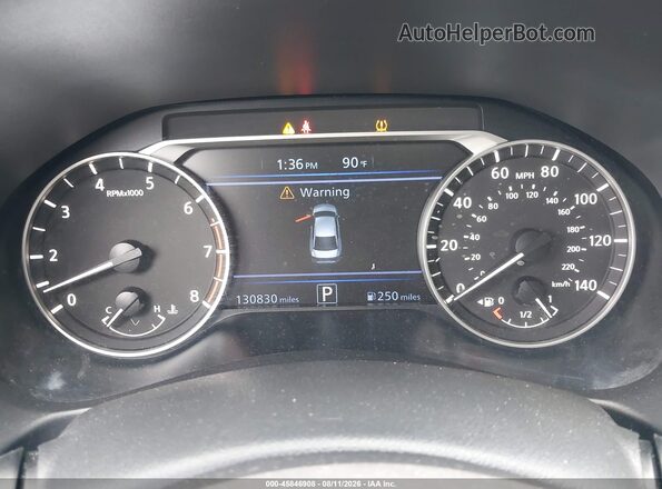 1N4BL4BV5KC227515 2019 NISSAN ALTIMA Black Вид задніх сидінь