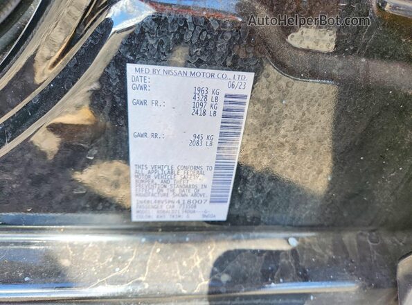 1N4BL4BV5PN418007 2023 NISSAN ALTIMA Black Engine compartment view