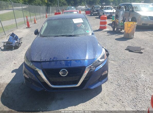 1N4BL4BV6KC220735 2019 NISSAN ALTIMA Blue წინა პანელის ხედი