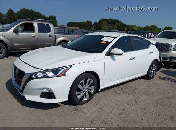 1N4BL4BV6LC100208 2020 NISSAN ALTIMA White Առջևի ձախ երեք քառորդ տեսարան