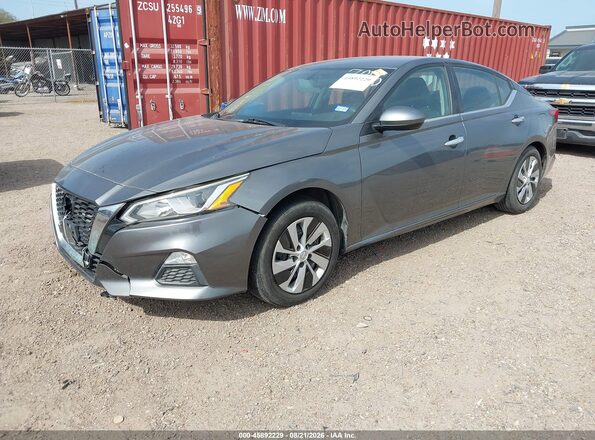 1N4BL4BV6LC137856 2020 NISSAN ALTIMA Gray წინა მარცხენა ხედი სამი მეოთხედიდან