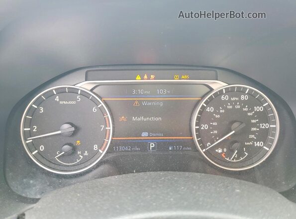 1N4BL4BV6LC163728 2020 NISSAN ALTIMA Gray Սարքավորումների վահանակի տեսք