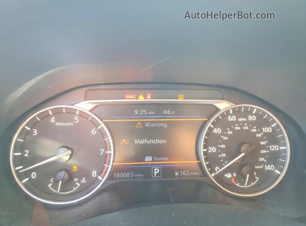 1N4BL4BV6LC210434 2020 NISSAN ALTIMA Gray Vista del cuadro de instrumentos