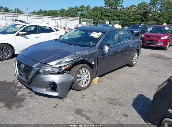 1N4BL4BV6LC214483 2020 NISSAN ALTIMA Gray Առջևի ձախ երեք քառորդ տեսարան