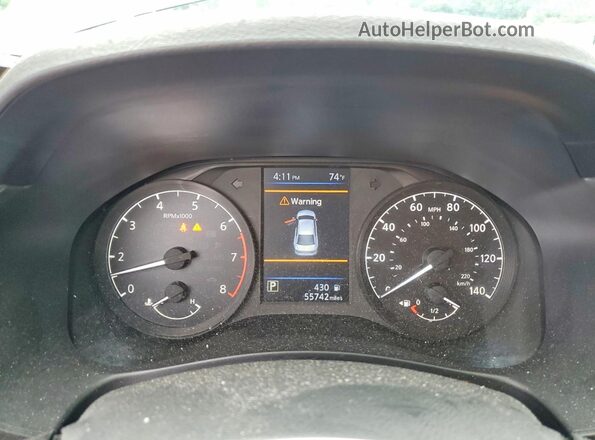 1N4BL4BV6NN343069 2022 NISSAN ALTIMA Black Widok zestawu wskaźników