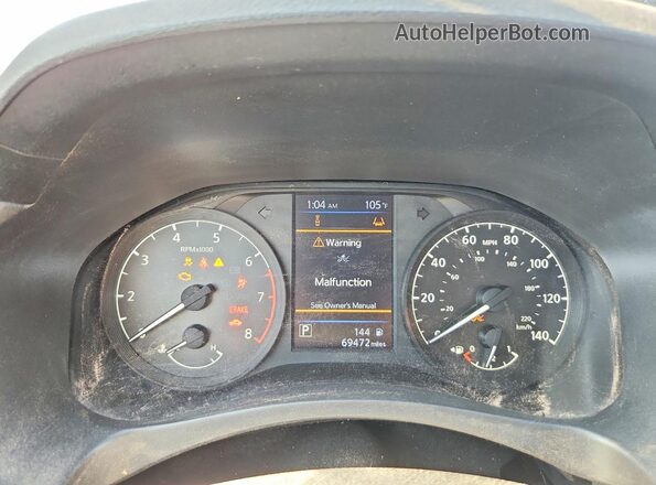 1N4BL4BV6NN409703 2022 NISSAN ALTIMA Black Widok zestawu wskaźników