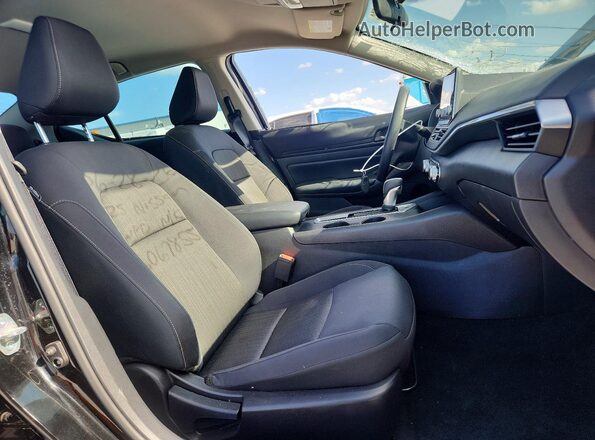 1N4BL4BV6SN344203 2025 NISSAN ALTIMA Black Вид салону спереду