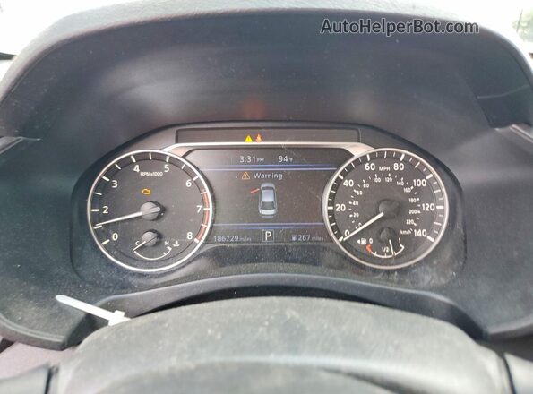 1N4BL4BV7KC232747 2019 NISSAN ALTIMA Gray ხელსაწყოთა პანელის ხედი