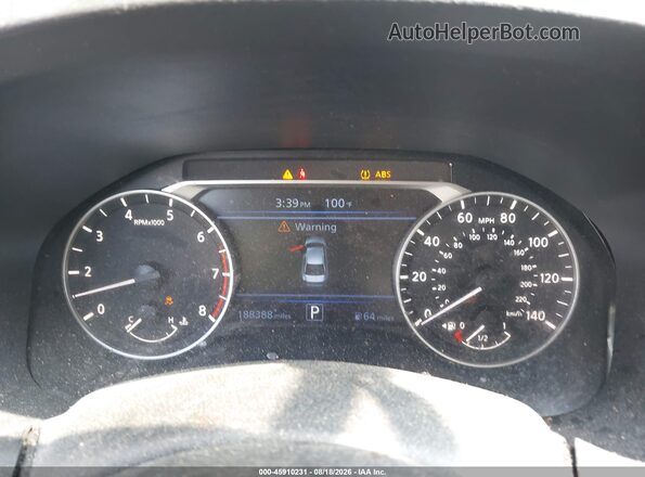 1N4BL4BV7KN307371 2019 NISSAN ALTIMA Gray Հետևի նստատեղերի տեսք
