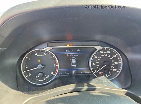 1N4BL4BV7LC130687 2020 NISSAN ALTIMA Silver ხელსაწყოთა პანელის ხედი