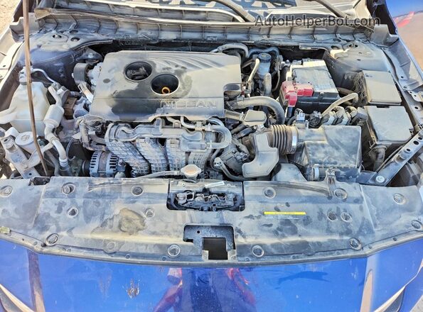 1N4BL4BV7LC171143 2020 NISSAN ALTIMA Blue უკანა სალონის ხედი