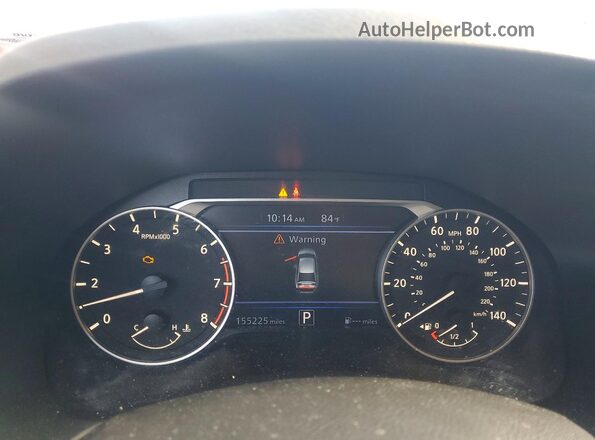 1N4BL4BV7LC255253 2020 NISSAN ALTIMA Silver ხელსაწყოთა პანელის ხედი