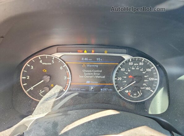 1N4BL4BV7LC272053 2020 NISSAN ALTIMA White ხელსაწყოთა პანელის ხედი