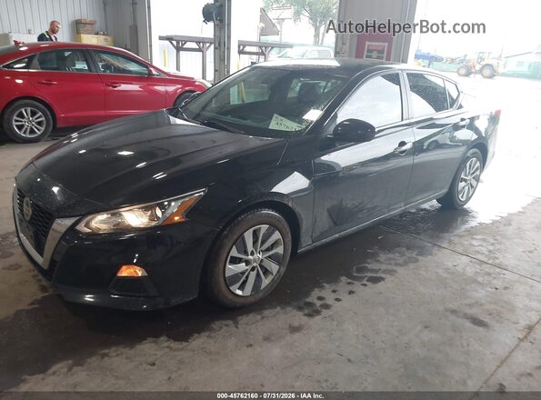 1N4BL4BV7MN346948 2021 NISSAN ALTIMA Black წინა მარცხენა ხედი სამი მეოთხედიდან