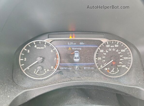 1N4BL4BV8KC135847 2019 NISSAN ALTIMA Gray Vista del cuadro de instrumentos
