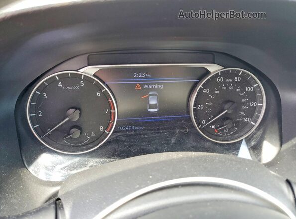 1N4BL4BV8KC227802 2019 NISSAN ALTIMA Gray Vista del cuadro de instrumentos