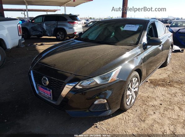 1N4BL4BV8KC250593 2019 NISSAN ALTIMA Black Передня ліва чверть