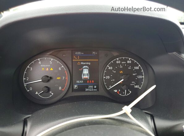1N4BL4BV8RN409336 2024 NISSAN ALTIMA Blue Widok zestawu wskaźników