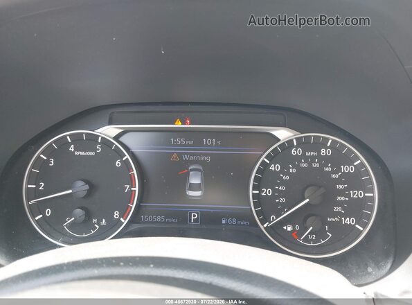 1N4BL4BV9KC254071 2019 NISSAN ALTIMA White Widok tylnych siedzeń