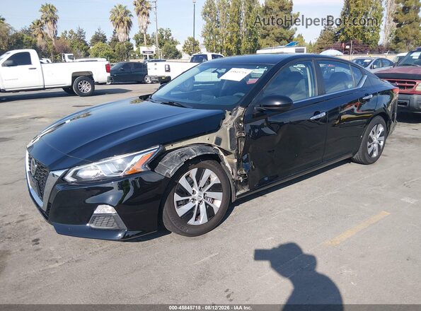 1N4BL4BV9LC223758 2020 NISSAN ALTIMA Черный Передняя левая четверть