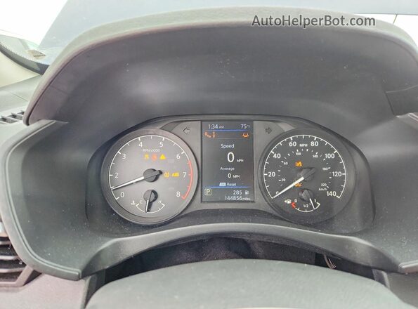 1N4BL4BV9NN348668 2022 NISSAN ALTIMA Синий Вид щитка приборов