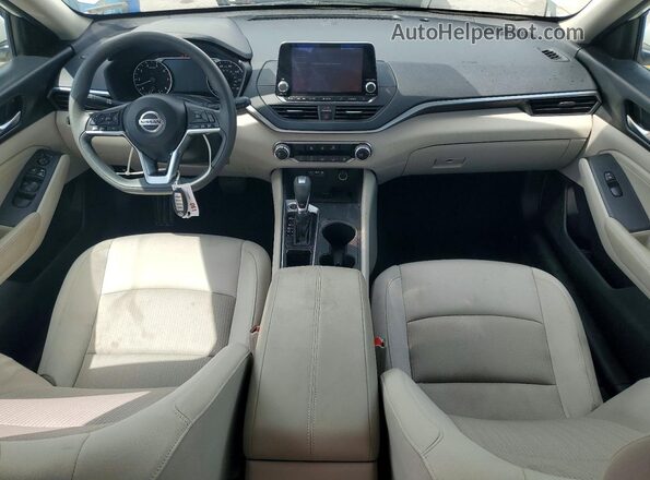 1N4BL4BVXKC116992 2019 NISSAN ALTIMA White Vista del salpicadero