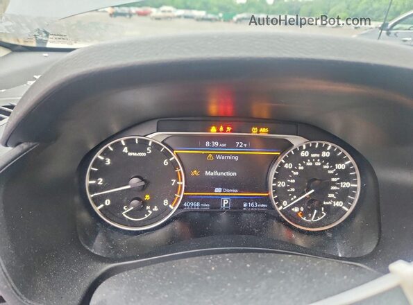 1N4BL4BVXKC183186 2019 NISSAN ALTIMA Gray ხელსაწყოთა პანელის ხედი