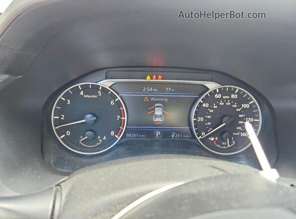 1N4BL4BVXKC218728 2019 NISSAN ALTIMA Серебряный Вид щитка приборов