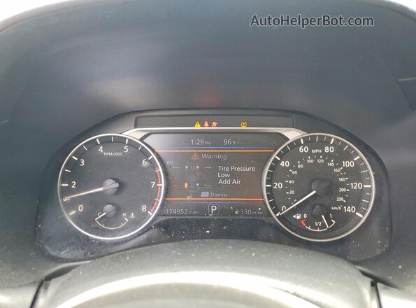 1N4BL4BVXKN323967 2019 NISSAN ALTIMA Silver Widok zestawu wskaźników