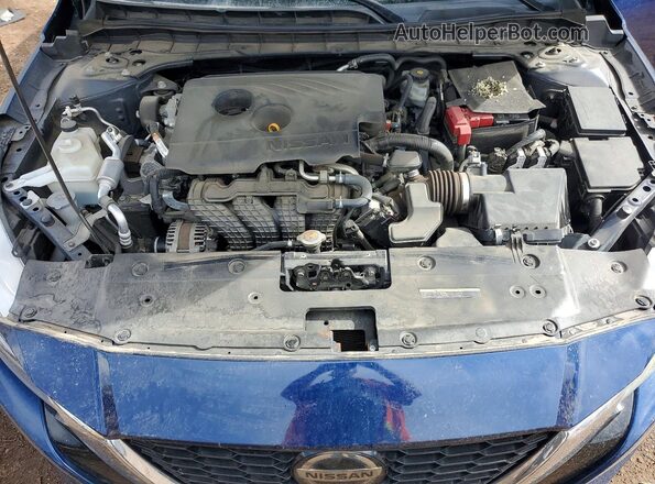 1N4BL4BVXLC142008 2020 NISSAN ALTIMA Blue Vista interior trasera