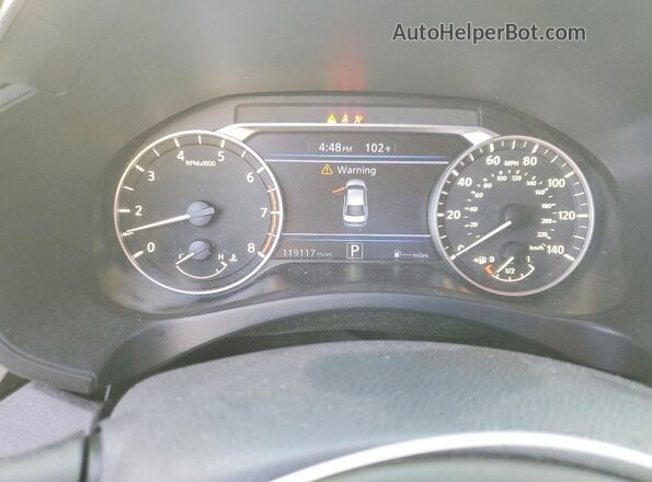 1N4BL4BVXLC200182 2020 NISSAN ALTIMA Gray Սարքավորումների վահանակի տեսք