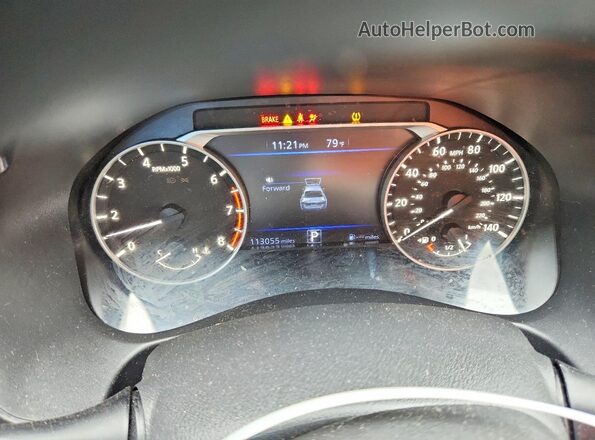 1N4BL4BVXLC252914 2020 NISSAN ALTIMA Черный Вид щитка приборов