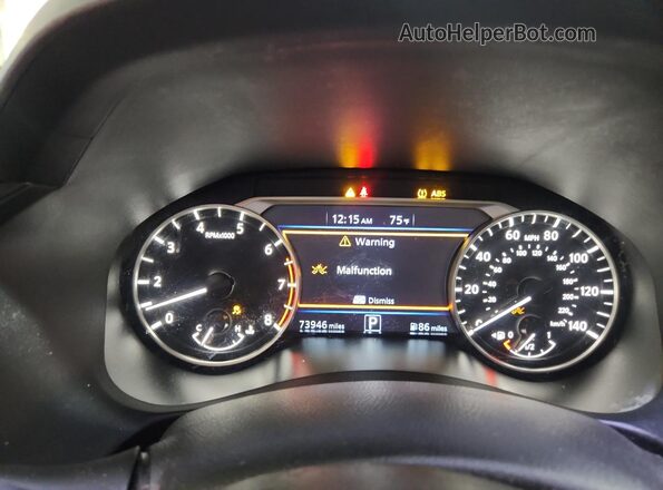 1N4BL4BVXLC280468 2020 NISSAN ALTIMA Black VIN կոդի պիտակի տեսք