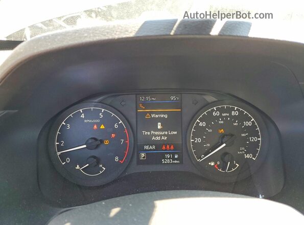 1N4BL4BVXSN346827 2025 NISSAN ALTIMA Серый Вид щитка приборов