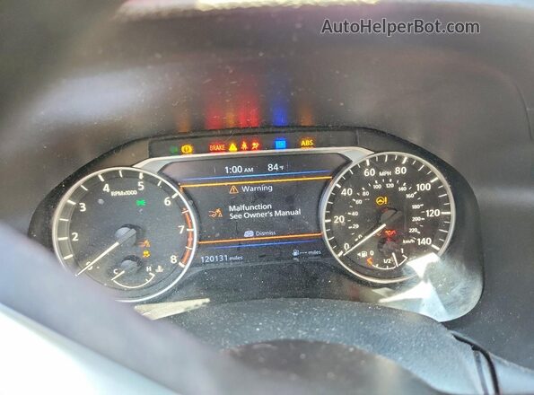 1N4BL4BW3LC115757 2020 NISSAN ALTIMA Silver Vista del cuadro de instrumentos
