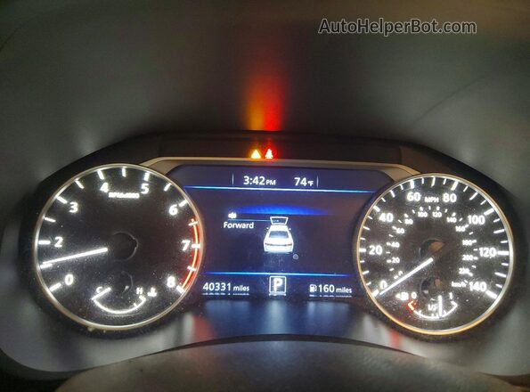 1N4BL4BW4KC202422 2019 NISSAN ALTIMA Gray Vista del cuadro de instrumentos