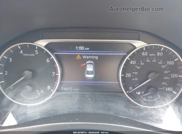 1N4BL4BW4LC136066 2020 NISSAN ALTIMA Gray Вид задніх сидінь