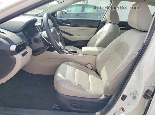 1N4BL4BW5LC100063 2020 NISSAN ALTIMA White წინა სალონის ხედი