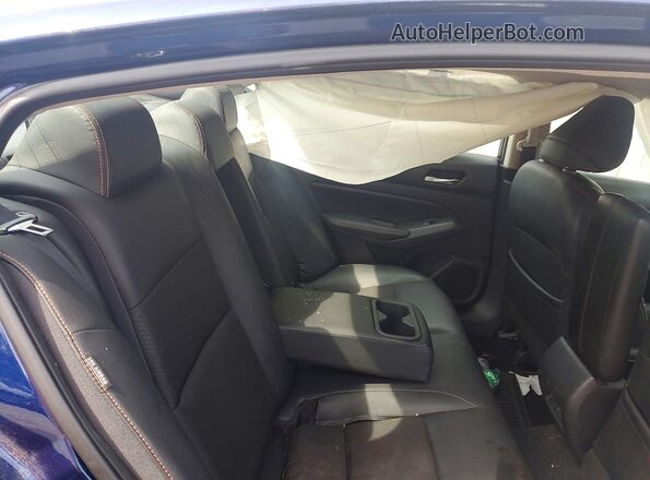 1N4BL4CV0KC186340 2019 NISSAN ALTIMA Blue Widok tylnych siedzeń