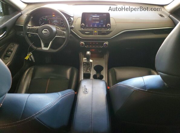 1N4BL4CV0KC221328 2019 NISSAN ALTIMA Белый Вид панели приборов