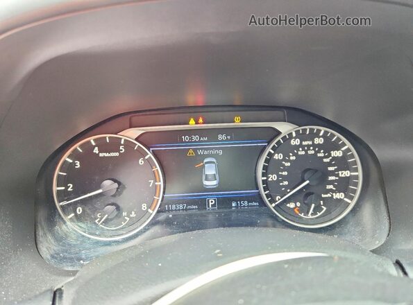 1N4BL4CV0LC234520 2020 NISSAN ALTIMA Gray ხელსაწყოთა პანელის ხედი