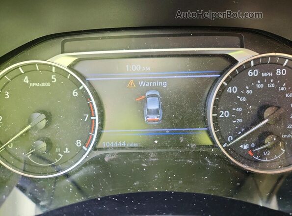1N4BL4CV0MN331285 2021 NISSAN ALTIMA Black Вид щитка приладів