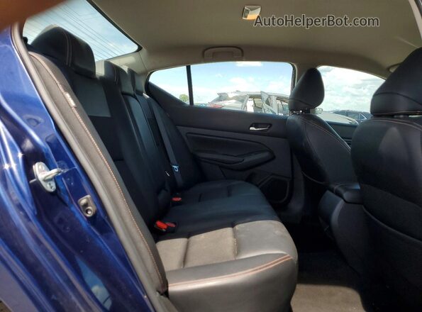 1N4BL4CV0MN420760 2021 NISSAN ALTIMA Blue Vista de los asientos traseros