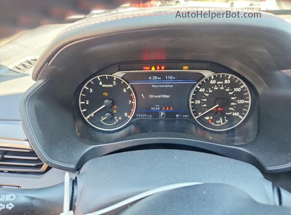 1N4BL4CV0PN358099 2023 NISSAN ALTIMA Черный Вид щитка приборов
