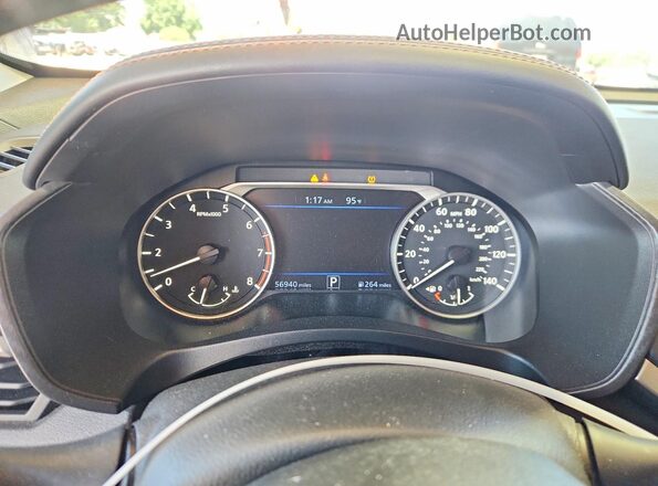 1N4BL4CV1LC130473 2020 NISSAN ALTIMA Белый Вид щитка приборов